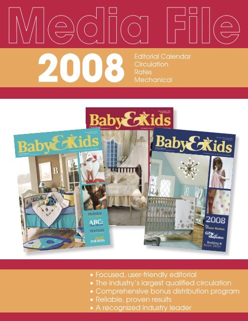 2008 MediaKit REV baby.indd - Baby & Kids Magazine