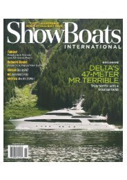 ShowBoats International nov 2007 (All in the family ... - Perini Navi