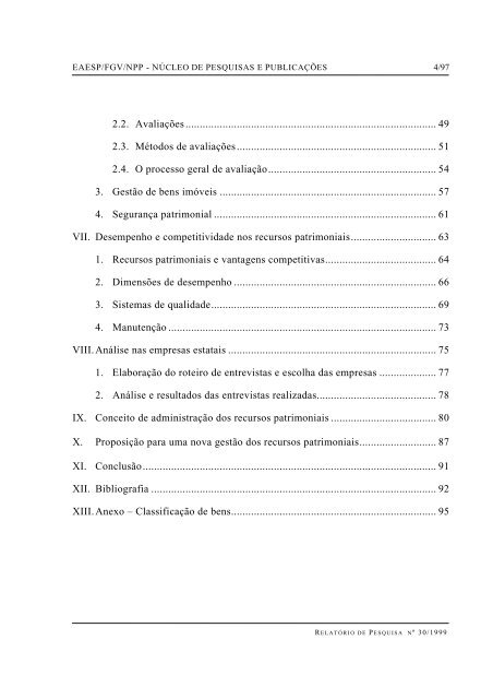 RESUMO PALAVRAS-CHAVE ABSTRACT - GVpesquisa