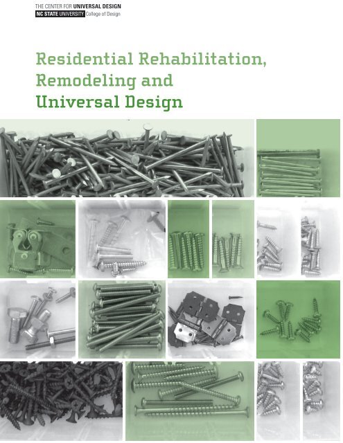 Residential Rehabilitation, Remodeling and Universal Design