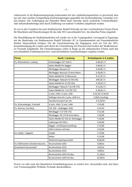 1. Gemeinderatssitzung vom 22. März 2012 (615 KB) - .PDF - Lasberg