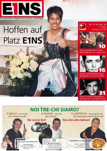 29. Oktober `09 (PDF) - E1NS-Magazin