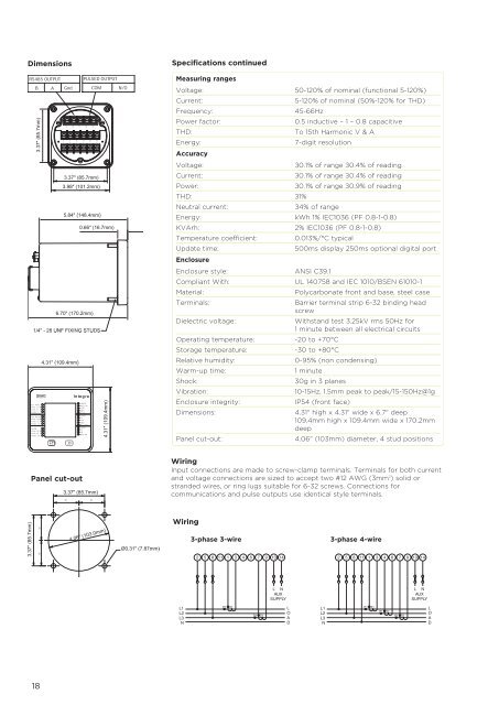 Integra DMS Series Catalogue - Crompton Instruments