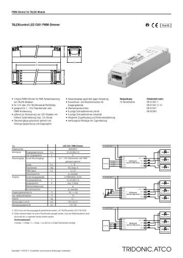 control LED C001 PWM-Dimmer - simpLED