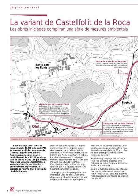 La variant de Castellfollit - Generalitat de Catalunya