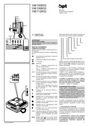 VM/ÃM32 istr. nuove - BPT