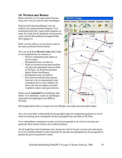 WinGPS 4 Voyager Gebruikershandleiding - Stentec