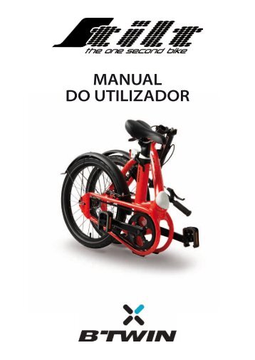 MANUAL DO UTILIZADOR - BTwin