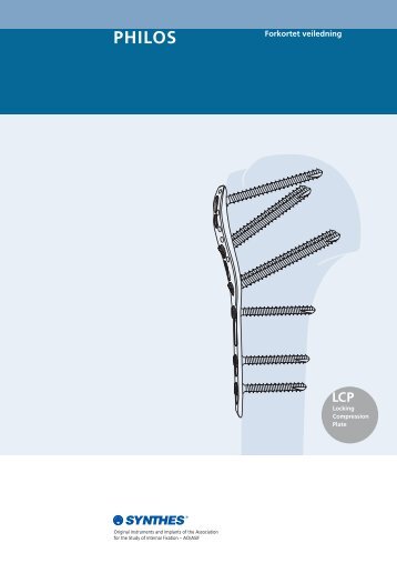 Philos-plate til proximale humerus