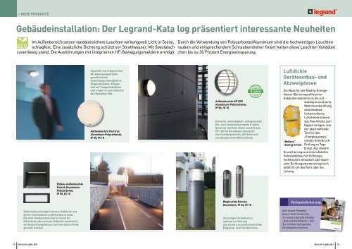 Innovativ April 2011pdf, 6.4 MB - Legrand - Legrand Austria GmbH