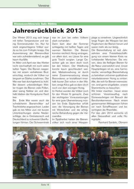 Gemeindezeitung 2/13 - Gemeinde Sulz