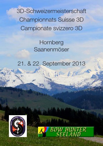 3D-Schweizermeisterschaft Championnats Suisse 3D ... - FAAS