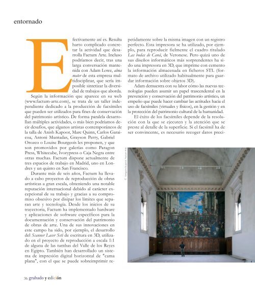 View - Factum Arte