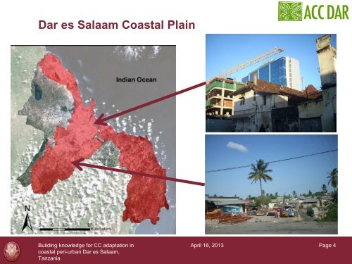 Presentation - Adapting to Climate Change in Coastal Dar es Salaam