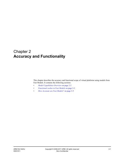 Fast Models Reference Manual - ARM Information Center