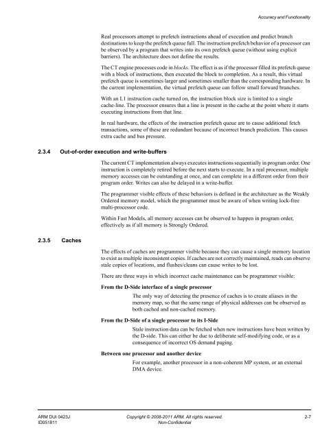 Fast Models Reference Manual - ARM Information Center