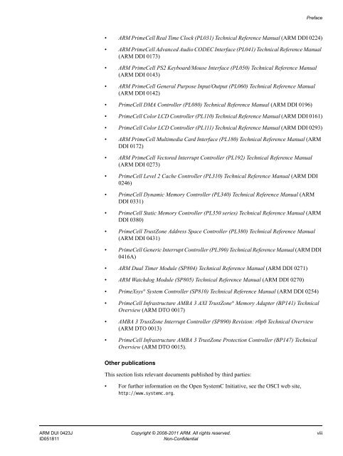 Fast Models Reference Manual - ARM Information Center