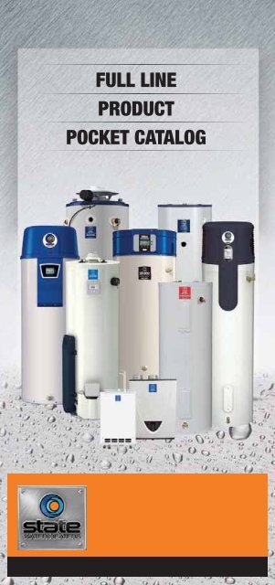 FULL LINE PRODUCT POCKET CATALOG - State Industries