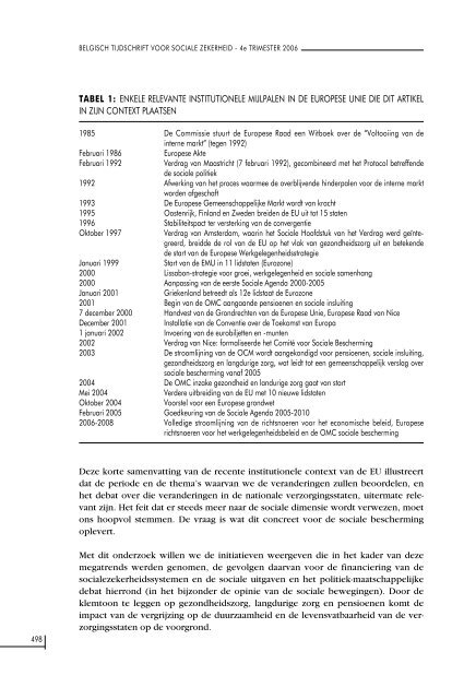 Nummer 4/2006 (.pdf) - FOD Sociale Zekerheid