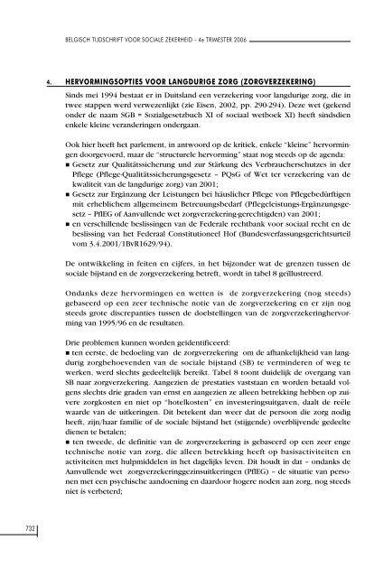 Nummer 4/2006 (.pdf) - FOD Sociale Zekerheid