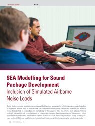 SEA Modelling for Sound Package Development Inclusion ... - Rieter