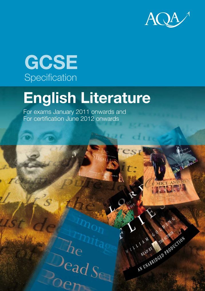 aqa gce english literature coursework mark scheme aqa gce english literature coursework mark scheme