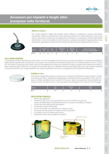 Catalogo depurazione ROTOTEC - Frigerio & Co