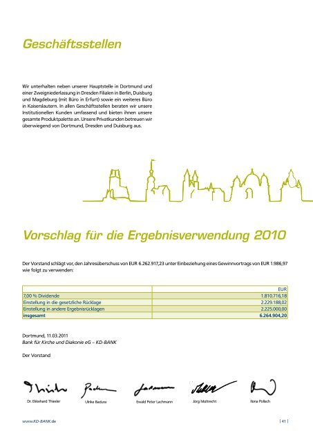 Geschäftsbericht 2010.pdf - KD-Bank