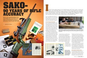 90 YEARS OF RIFLE ACCURACY - Euro Optics Ltd.