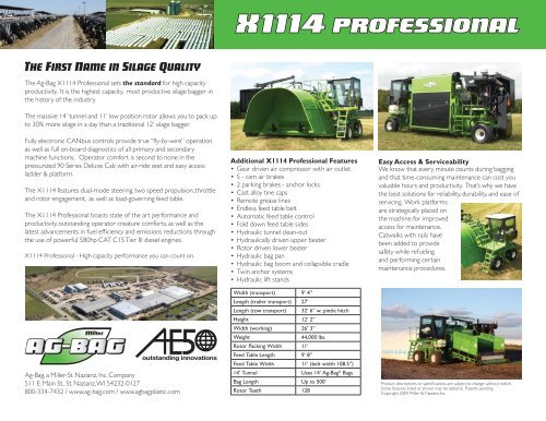 X1114 Brochure - Ag-Bag