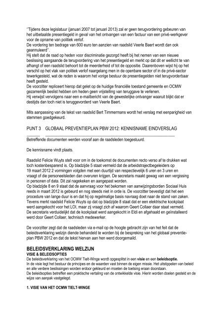 OCMW-raad (openbaar gedeelte):Besluit (.pdf). - gemeente Tielt ...