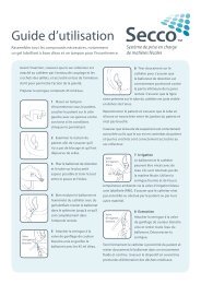 Guide d'utilisation - gd medical AG