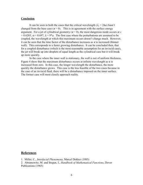 Rayleigh Instability of an Annulus