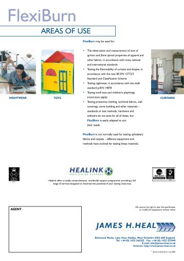 Brochure for FlexiBurn - ATI Corp