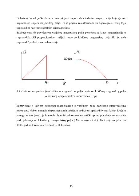 fenomenoloÅ¡ka teorija supravodljivosti - Odjel za fiziku - SveuÄiliÅ¡te ...