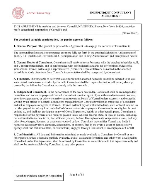 ferpa form cornell
Independent Consultant Agreement - DFA - Cornell University ferpa form cornell
Independent Consultant Agreement - DFA - Cornell University