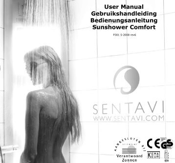 User Manual Gebruikshandleiding ... - Sunshower