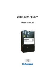 ZDUE-GSM-PLUS-V User Manual - Dr. Neuhaus ...