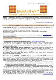 ElokAnS n°47 - Gens de la Caraïbe