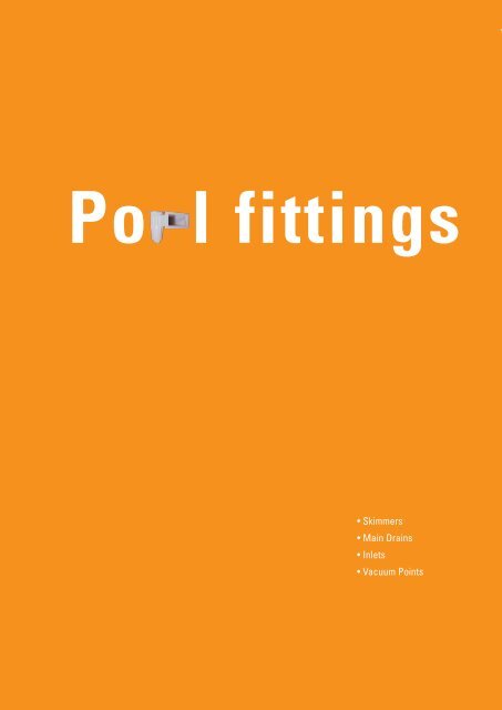 Pool fittings - Certikin