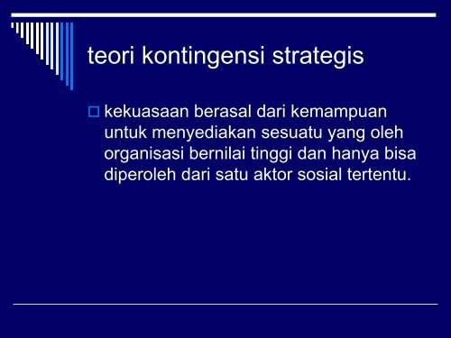 pengambilan keputusan, kekuasaan dan politik dalam organisasi