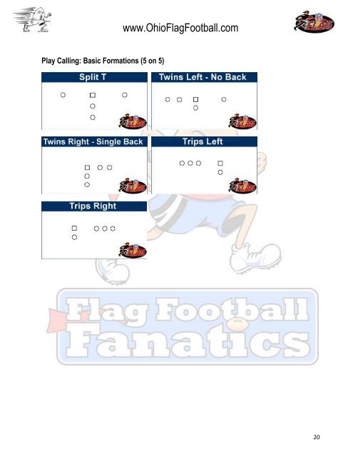 Coaches Drills & Tips Packet - Flag Football Fanatics