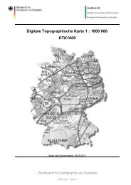 Digitale Topographische Karte 1 - GeoDatenZentrum