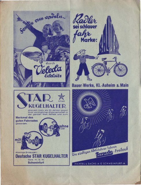 1938 - Radmarkt und Reichsmechaniker Nr. 2463 vom 6. August