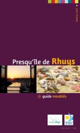 Guide 2013 des locations - Office de Tourisme de Saint-Gildas de ...