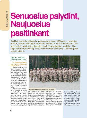 Senuosius palydint, Naujuosius pasitinkant - KraÅ¡to apsaugos ...