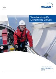 Verantwortung fÃ¼r Mensch und Umwelt - TÃV Nord