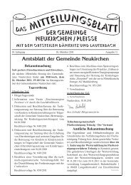 Amtsblatt der Gemeinde Neukirchen - Neukirchen/Pleiße