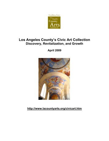 Outline for County's Collection Report - Los Angeles County Arts ...