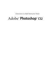 Adobe Photoshop CS2 Classroom in a Book Instructor ... - Pearson